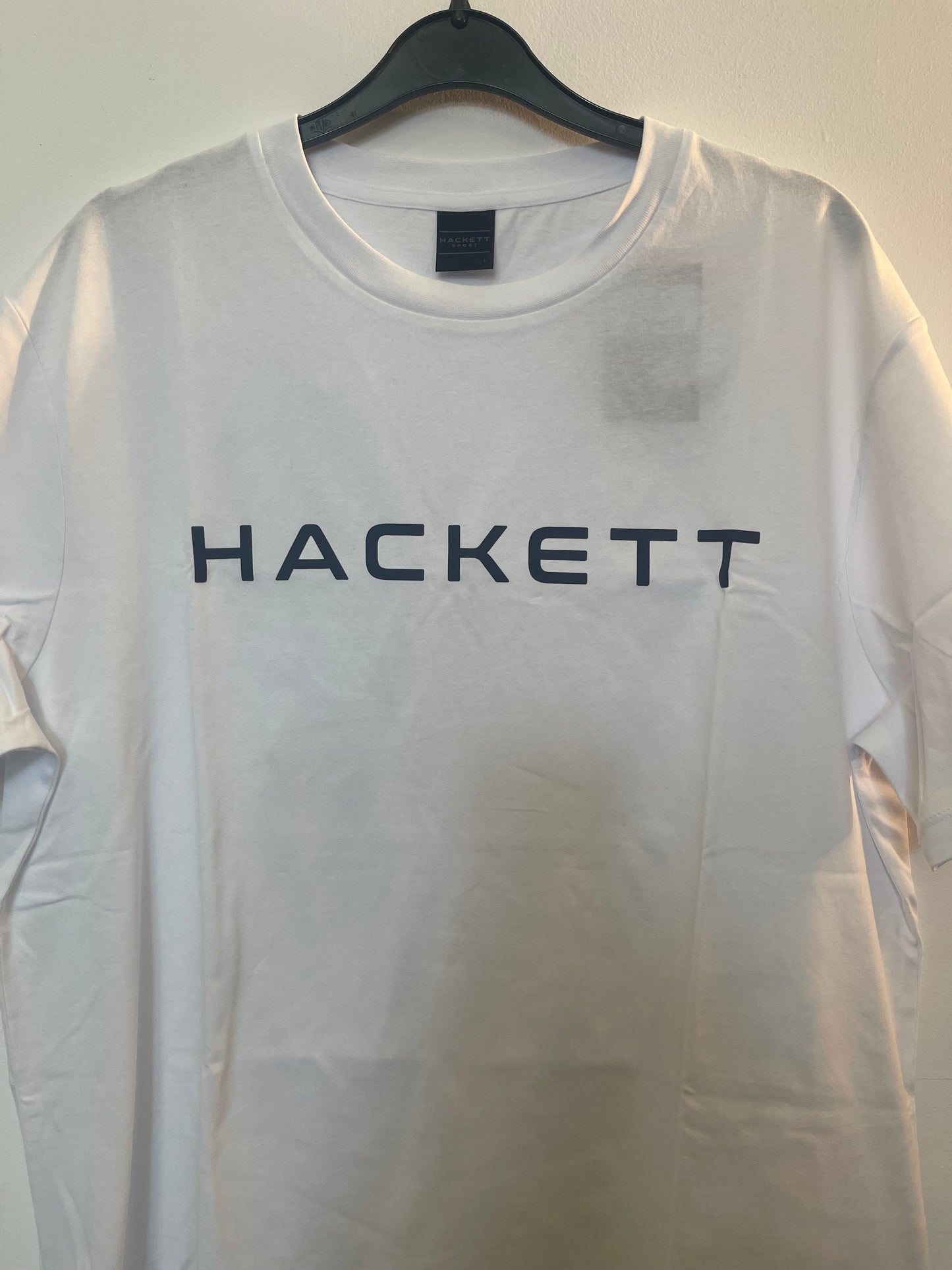 HACKETT MAN SPORT CLASSIC FIT T-SHIRT HM500713 WHITE