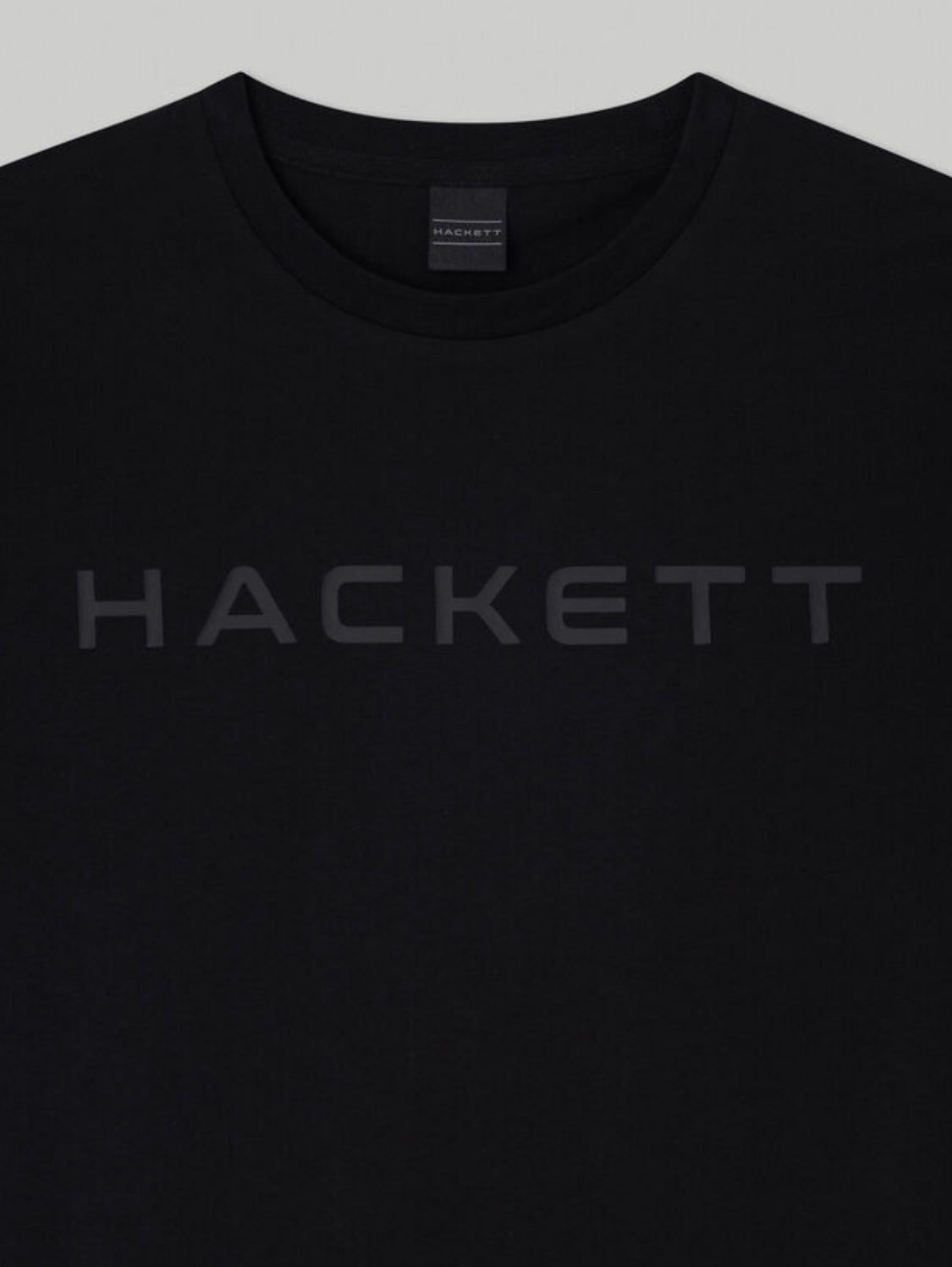 HACKETT MAN SPORT CLASSIC FIT T-SHIRT HM500713 Black