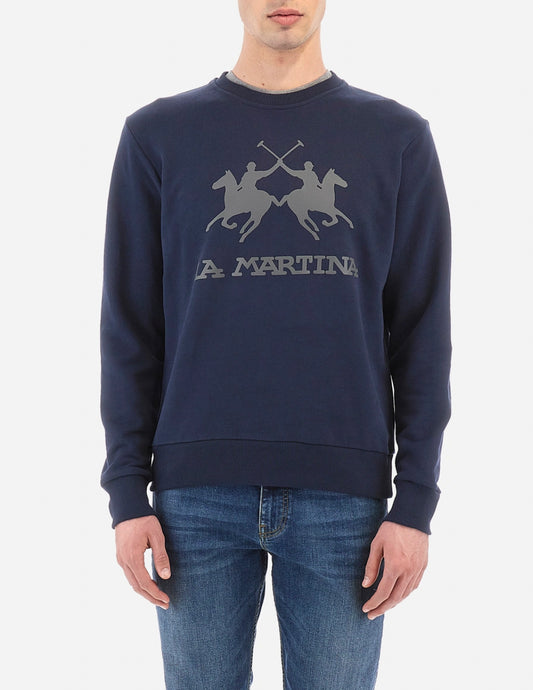 LA MARTINA MEN FLEECE CREW NECK CCMF01