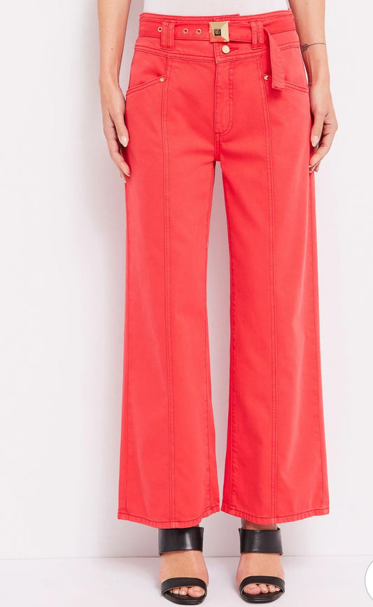 GAUDI CROPPED WIDE-LEG TROUSERS 411BD25026