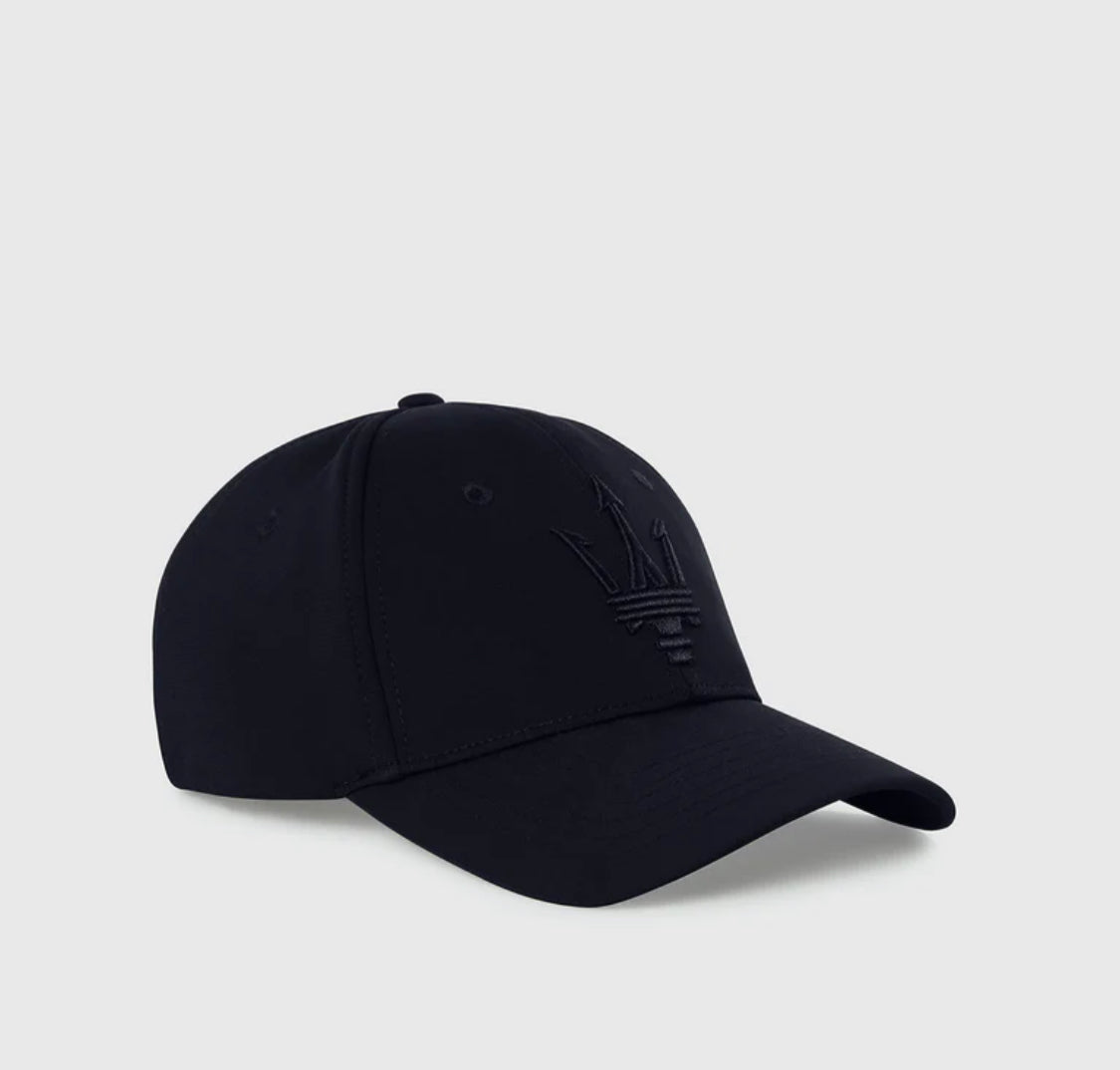 MASERATI Baseball cap with trident BLACK 457003