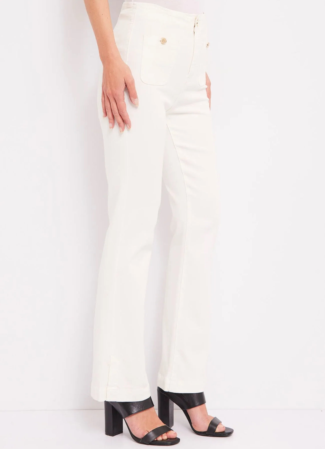 GAUDI CROPPED FLARED TROUSERS 411BD25019