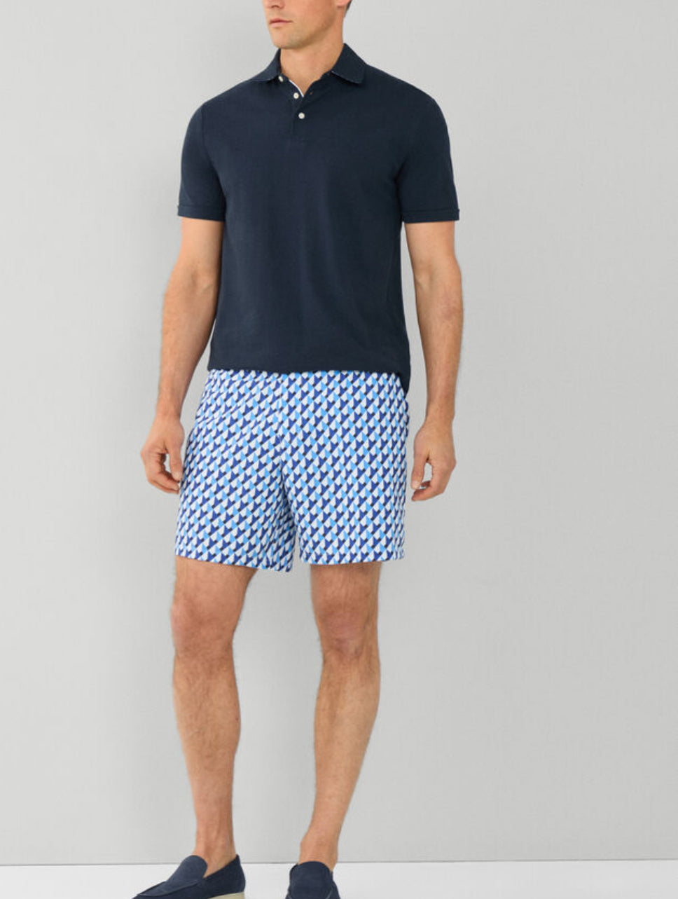 HACKETT MAN 3D CUBE SWIM SHORTS HMB10045