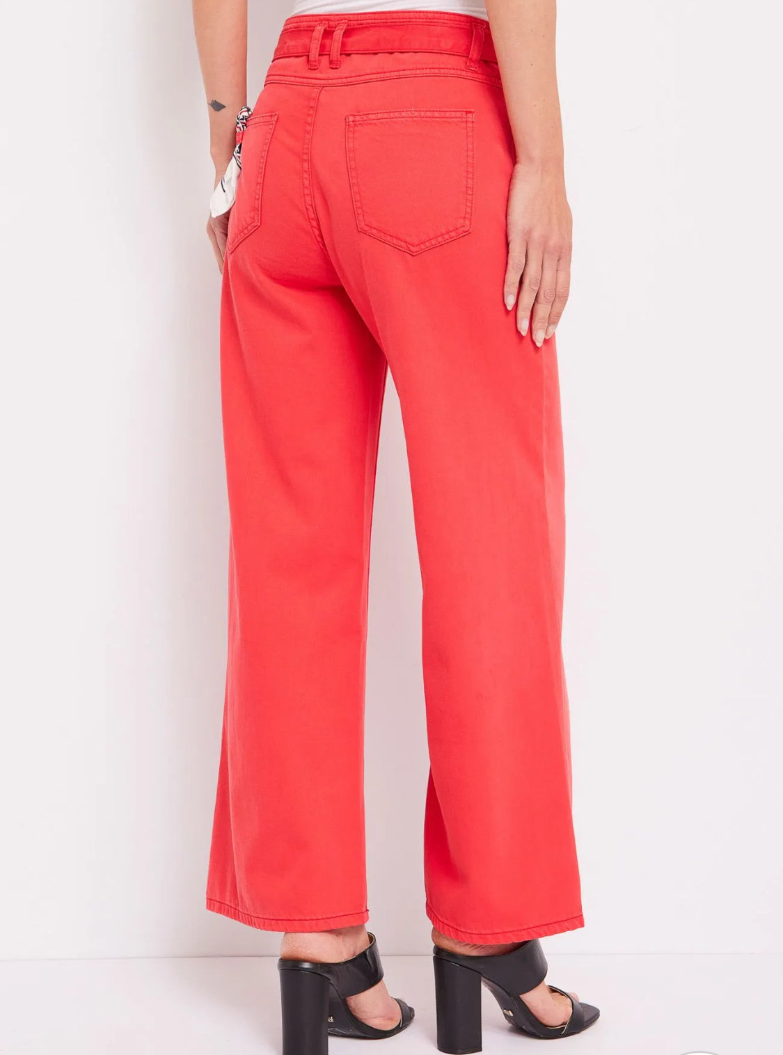 GAUDI CROPPED WIDE-LEG TROUSERS 411BD25026