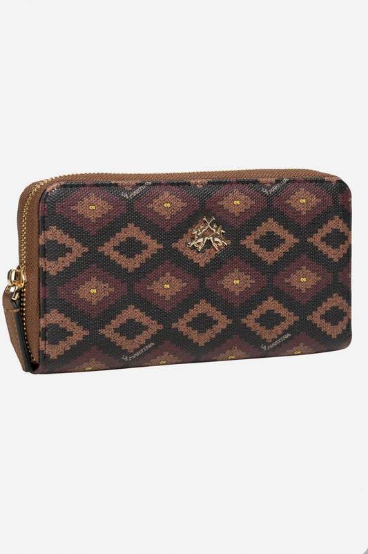 LA MARTINA WOMAN MULTICOLOR WALLET IN PU