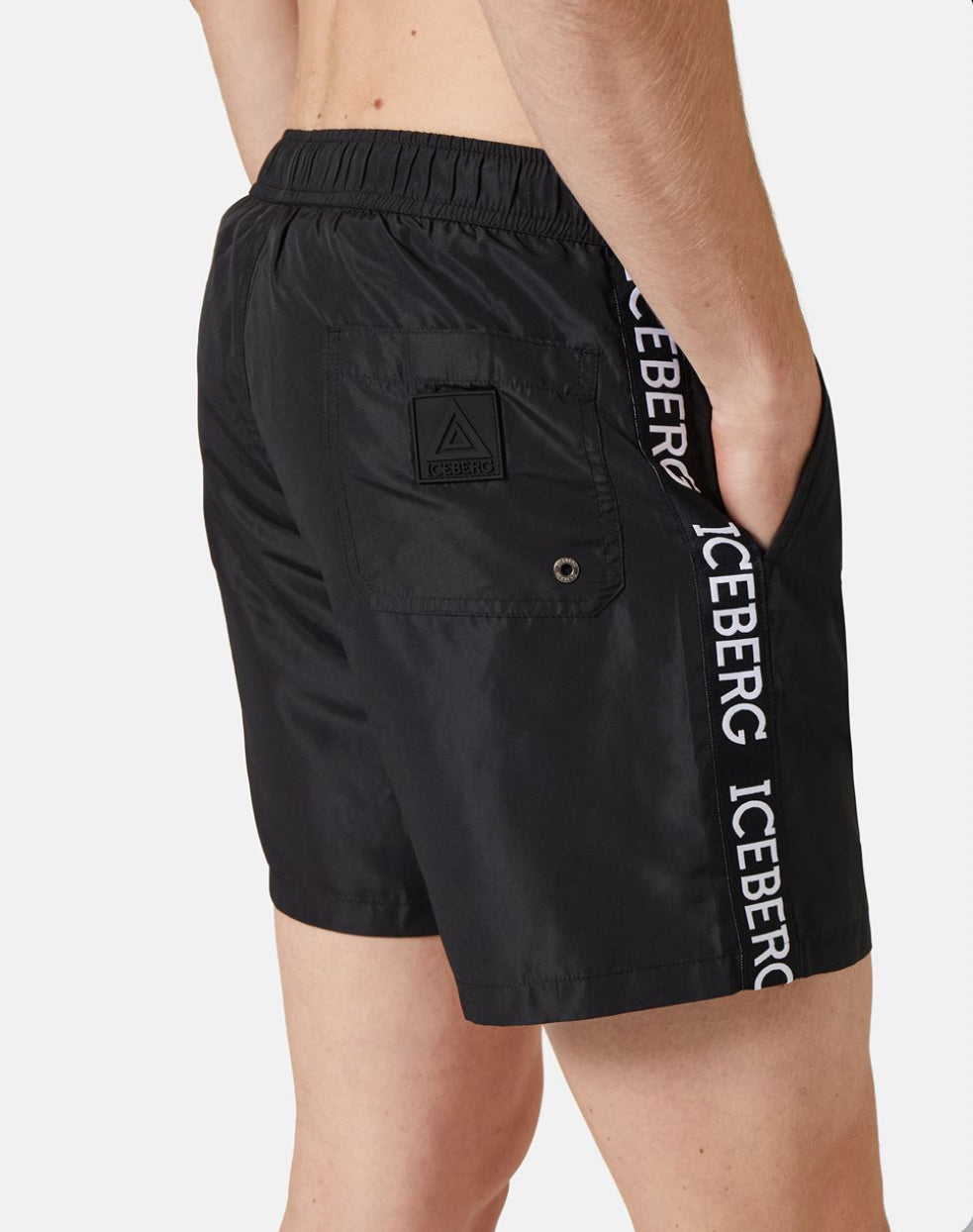 ICEBERG SWIM TRUNKS WITH LOGO ICEMBM02