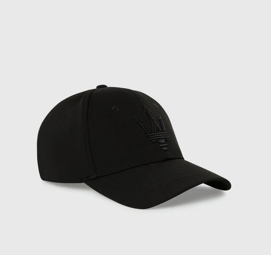 MASERATI Baseball cap with trident BLACK 457003