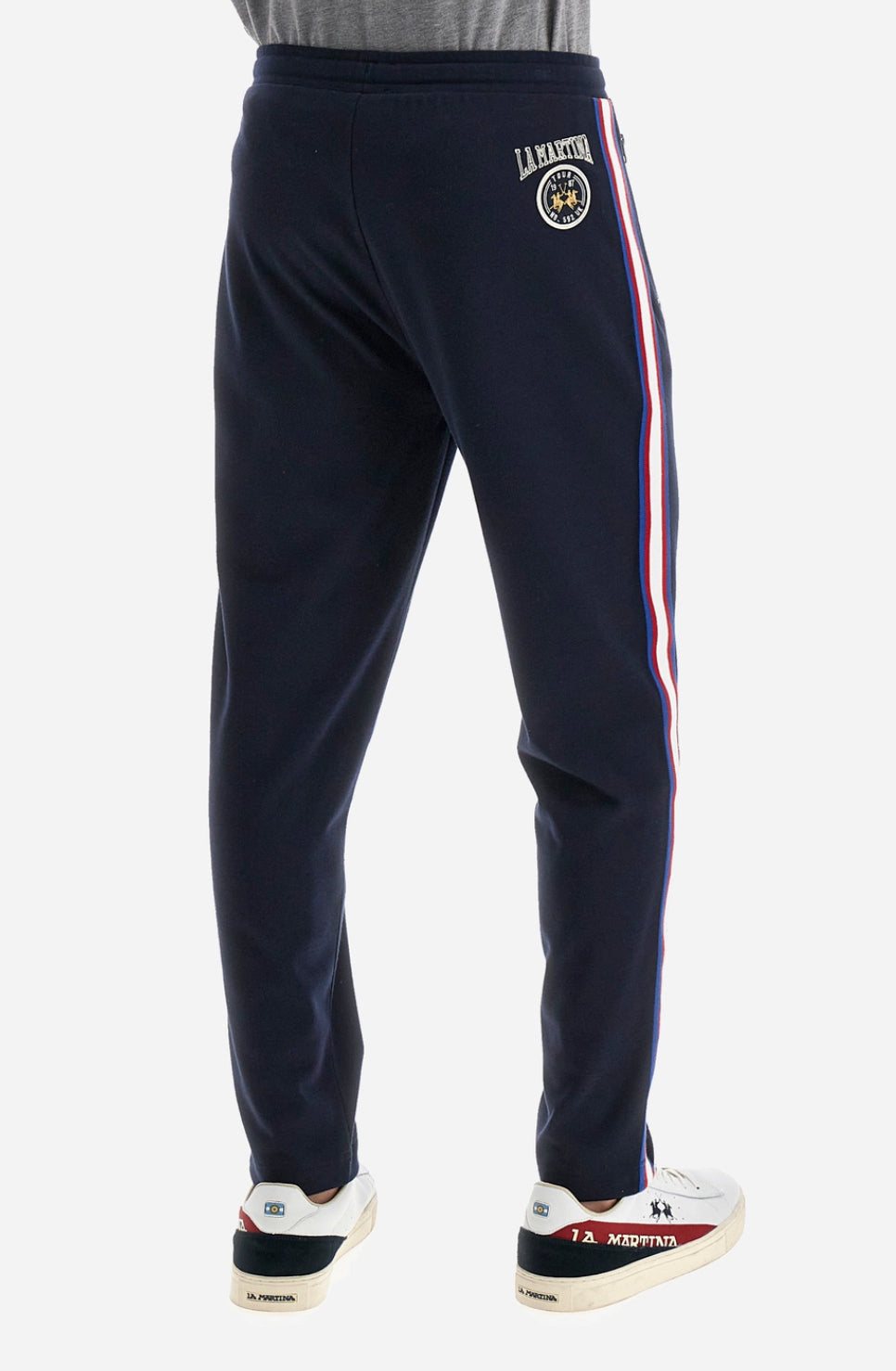 LA MARTINA MAN JOGGING TROUSER INTRELOCK FLEECE WMT300