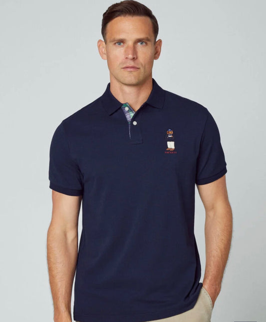 Hackett cotton polo shirt with HARRY LOGO HM563193