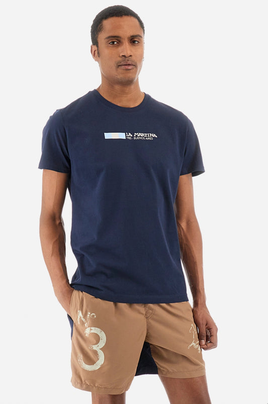 LA MARTINA MAN REGULAR FIT T-SHIRT YMR314