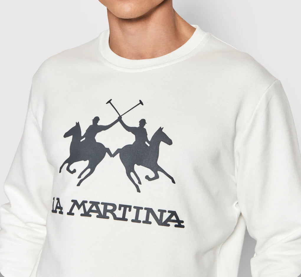 LA MARTINA MEN BASIC FLEECE CREW NECK CCMF01