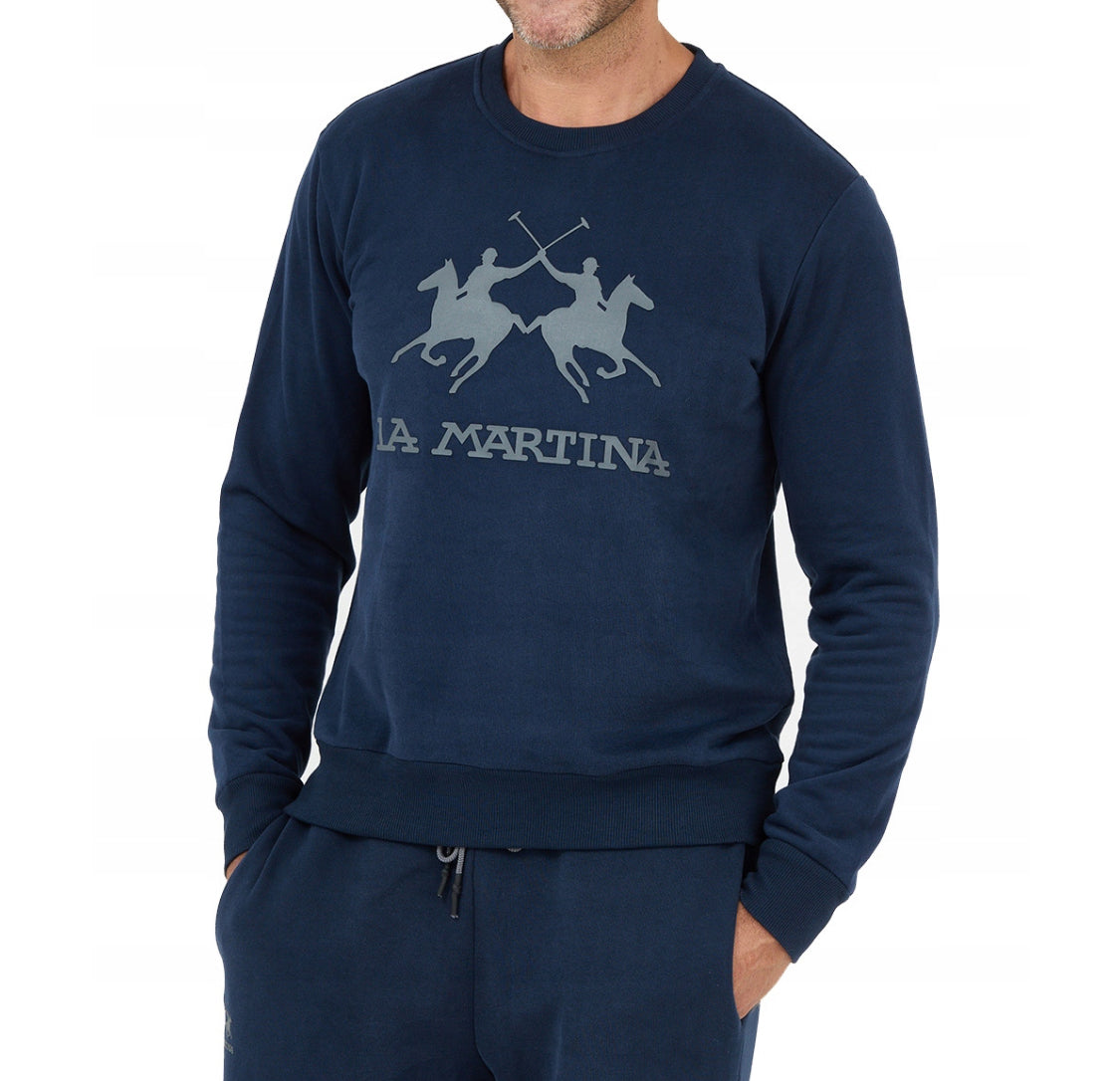 LA MARTINA MEN FLEECE CREW NECK CCMF01