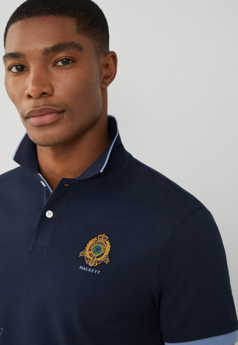 HACKETT MAN CLASSIC FIT PIQUÉ HERITAGE POLO HM563261