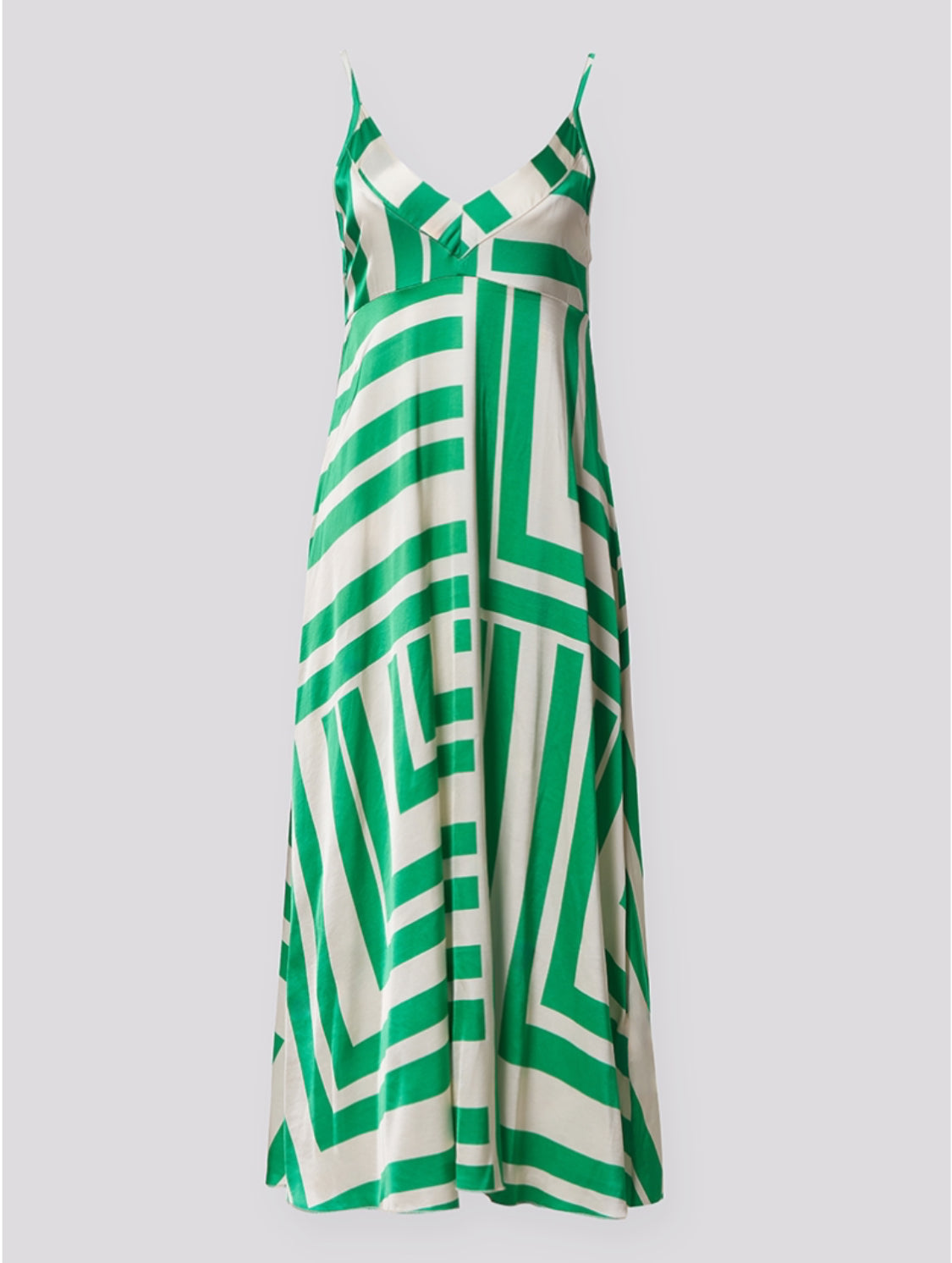 ANONYME Square Dight green midi dress by Anonyme Designers A174SD070