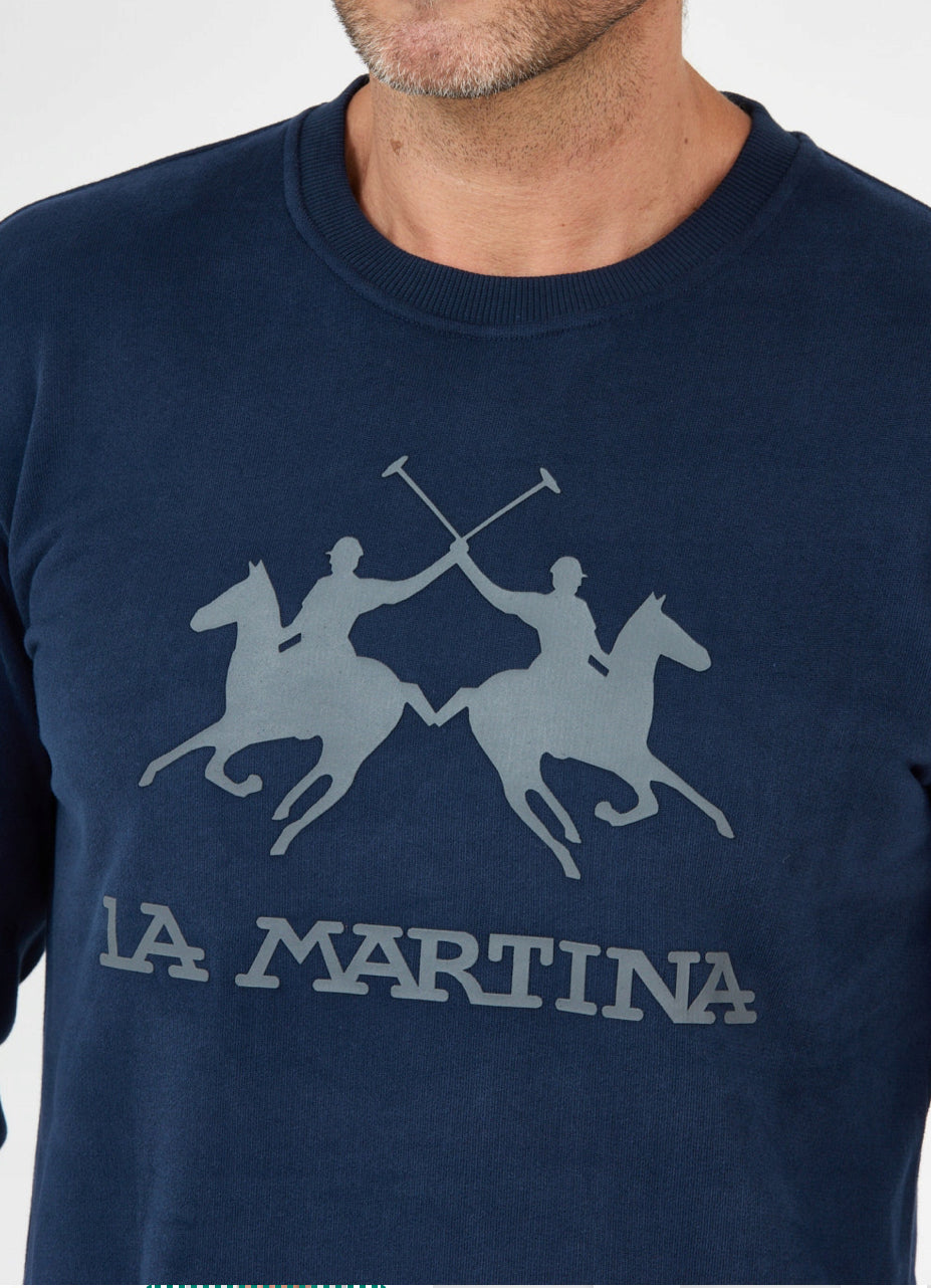 LA MARTINA MEN FLEECE CREW NECK CCMF01