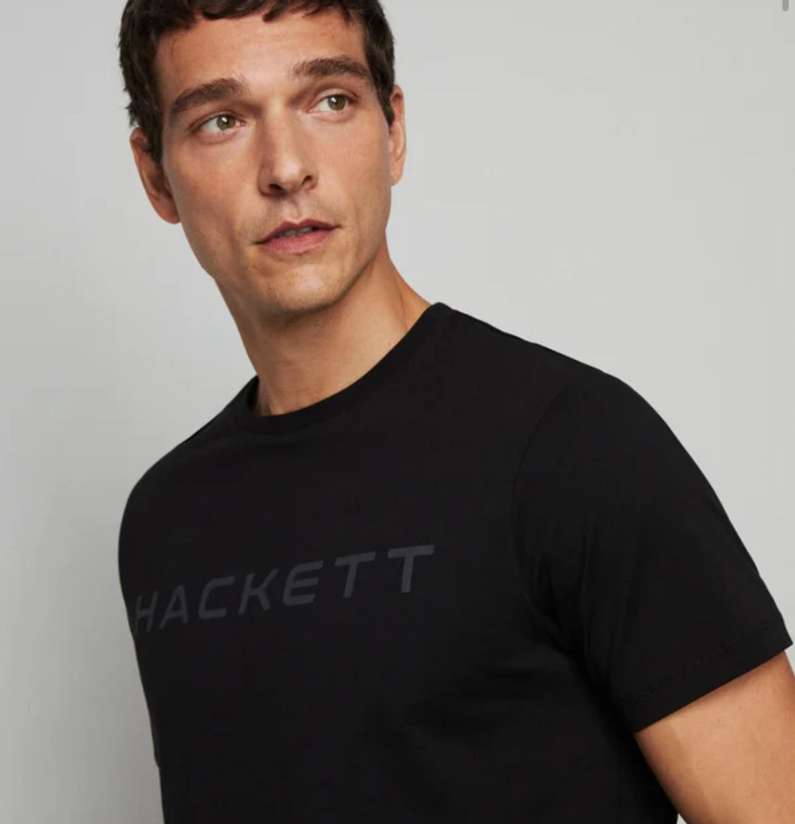 HACKETT MAN SPORT CLASSIC FIT T-SHIRT HM500713 WHITE