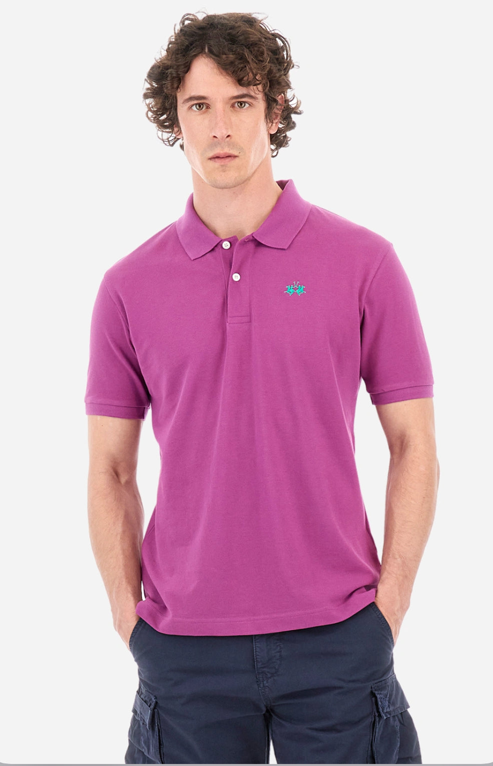 LA MARTINA MAN REGULAR FIT SHORT-SLEEVED POLO SHIRT BPMP01