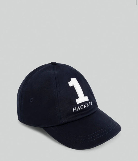 HACKETT COTTON BASEBALL CAP NAVY HM042475