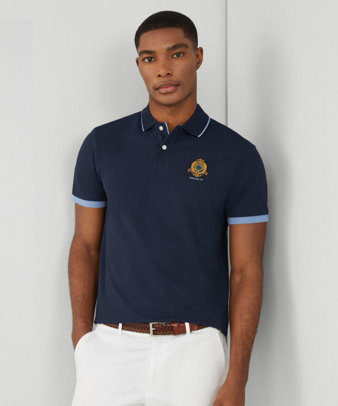 HACKETT MAN CLASSIC FIT PIQUÉ HERITAGE POLO HM563261