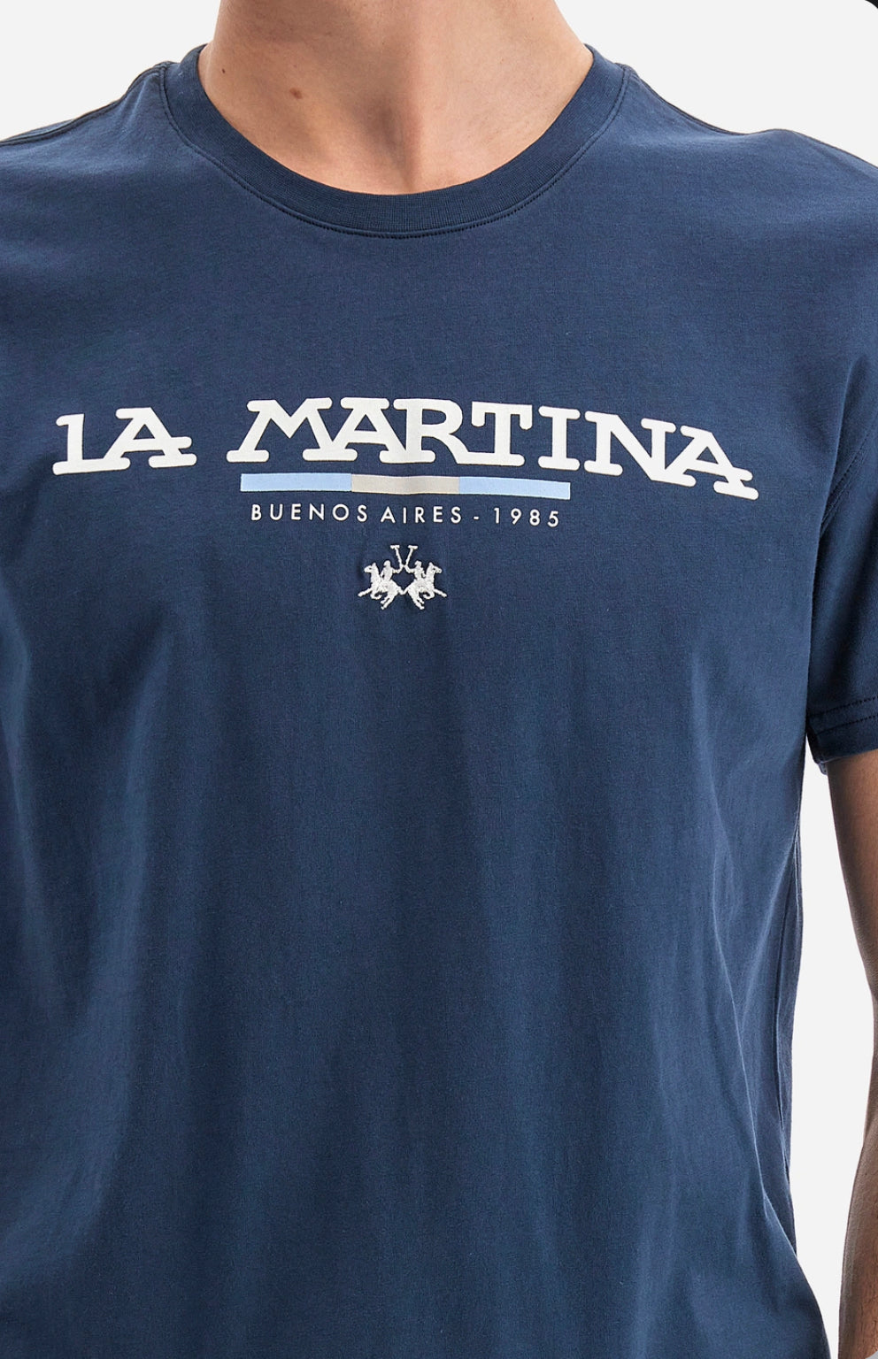 LA MARTINA MAN T-SHIRT S/S JERSEY WMR006