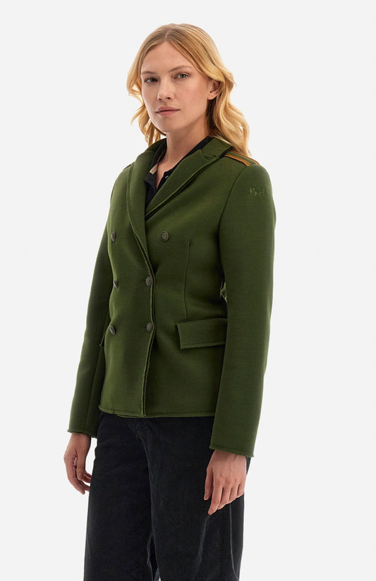 LA MARTINA WOMAN JACKET DOUBLE-BREASTED VISCOSE