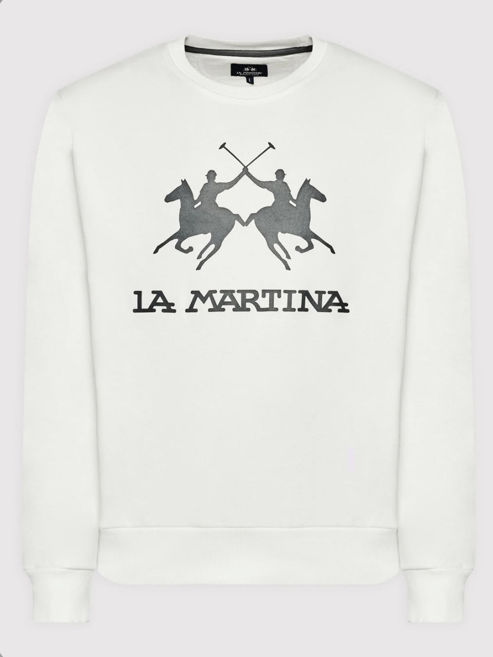 LA MARTINA MEN BASIC FLEECE CREW NECK CCMF01