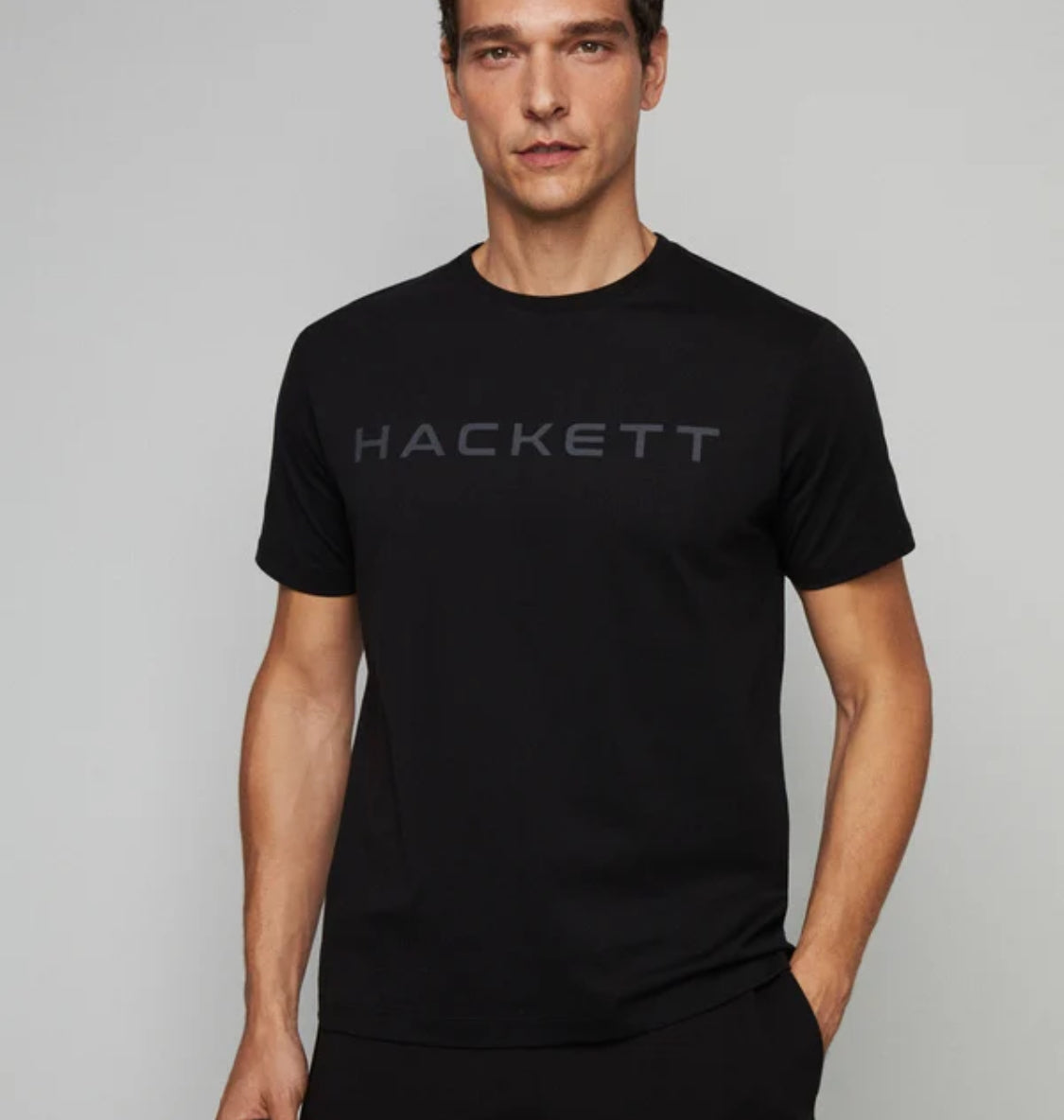 HACKETT MAN SPORT CLASSIC FIT T-SHIRT HM500713 WHITE