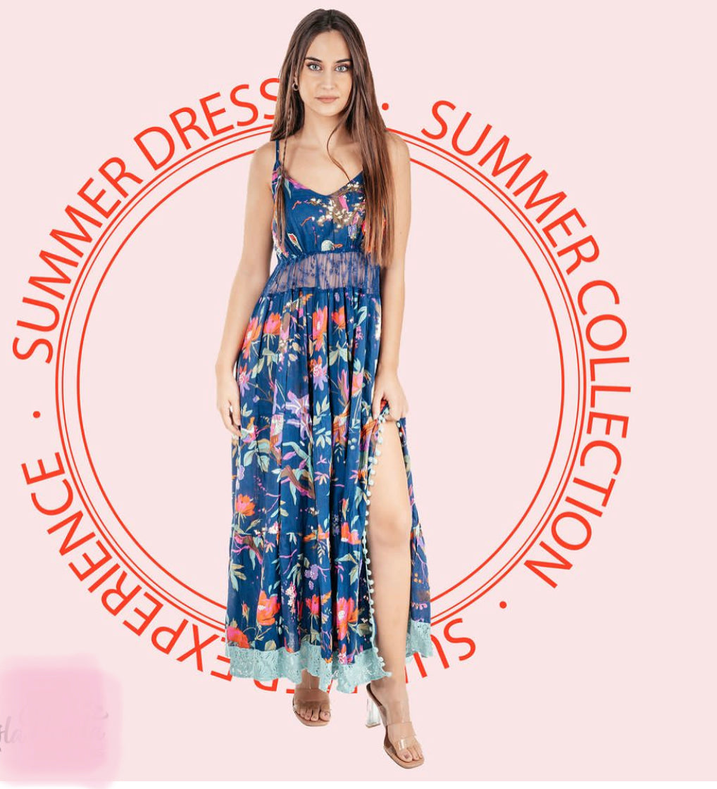 Isla Bonita Maxi Floral Summer Dress 28310