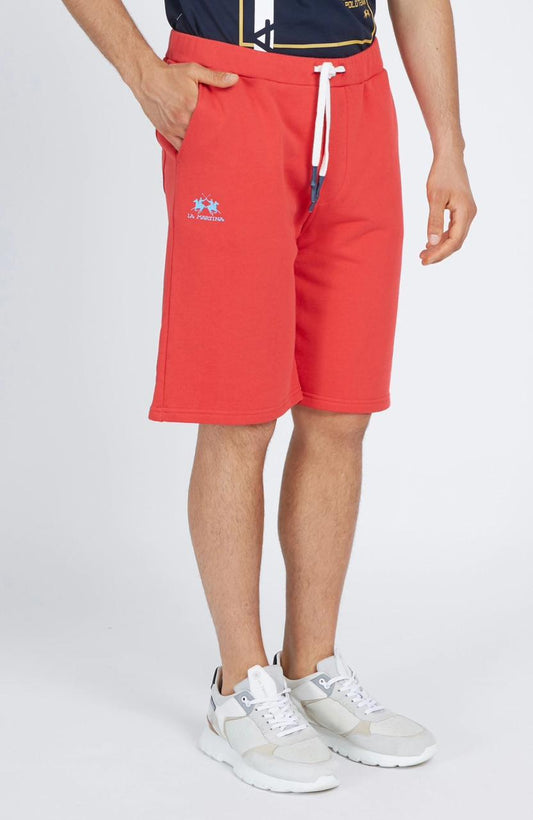 La Martina Shorts Red VMB003