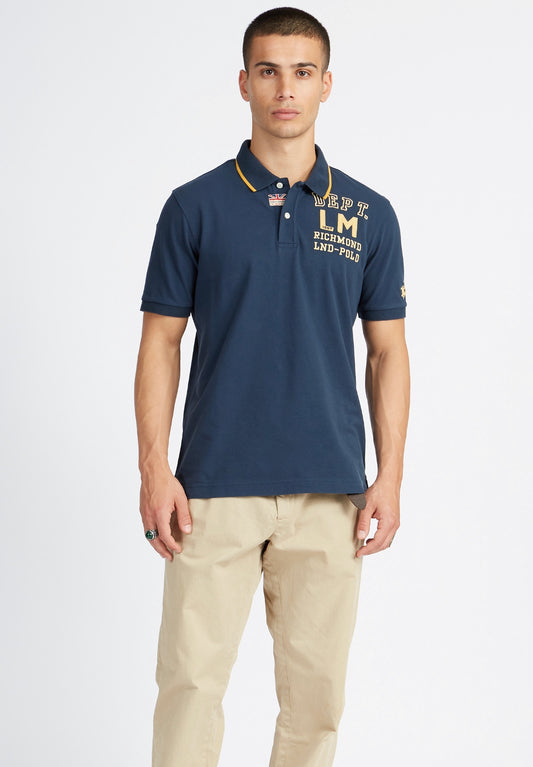 La Martina MAN COTTON piquet polo t-shirt VMP302