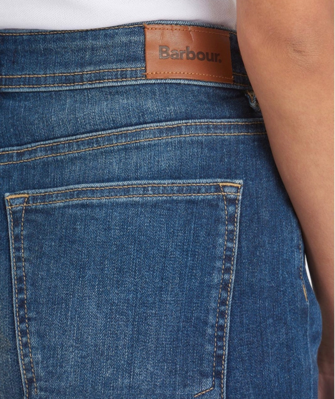 Barbour MADDISON DENIM SHORT/jean short elastic