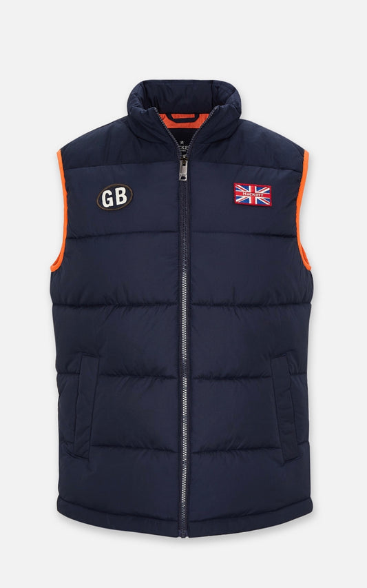 Hackett Sleeveless British Kit Gillet HM402688 Comfort fit