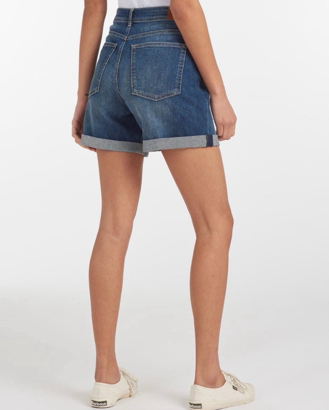 Barbour MADDISON DENIM SHORT/jean short elastic