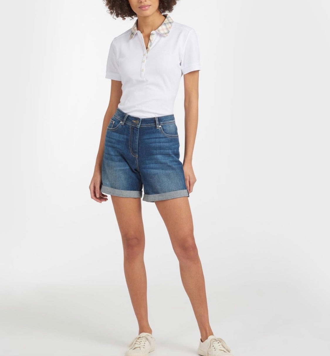 Barbour MADDISON DENIM SHORT/jean short elastic