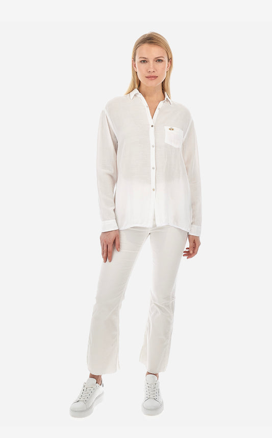 LA MARTINA Women's Linen Shirt VWC301