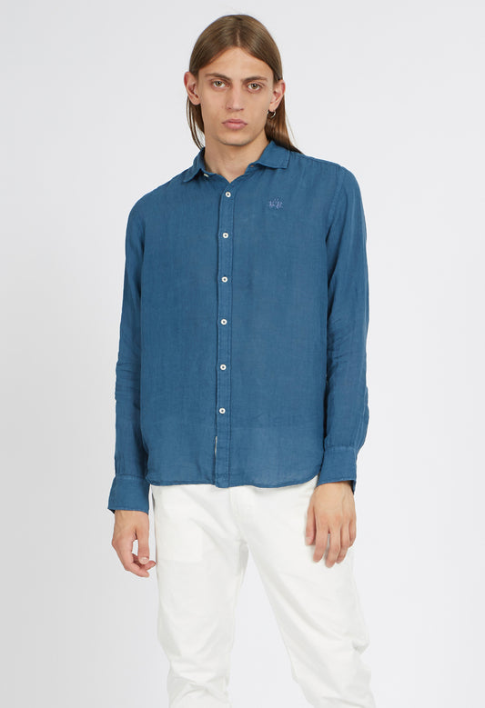 La Martina MAN Linen Shirt VMC007