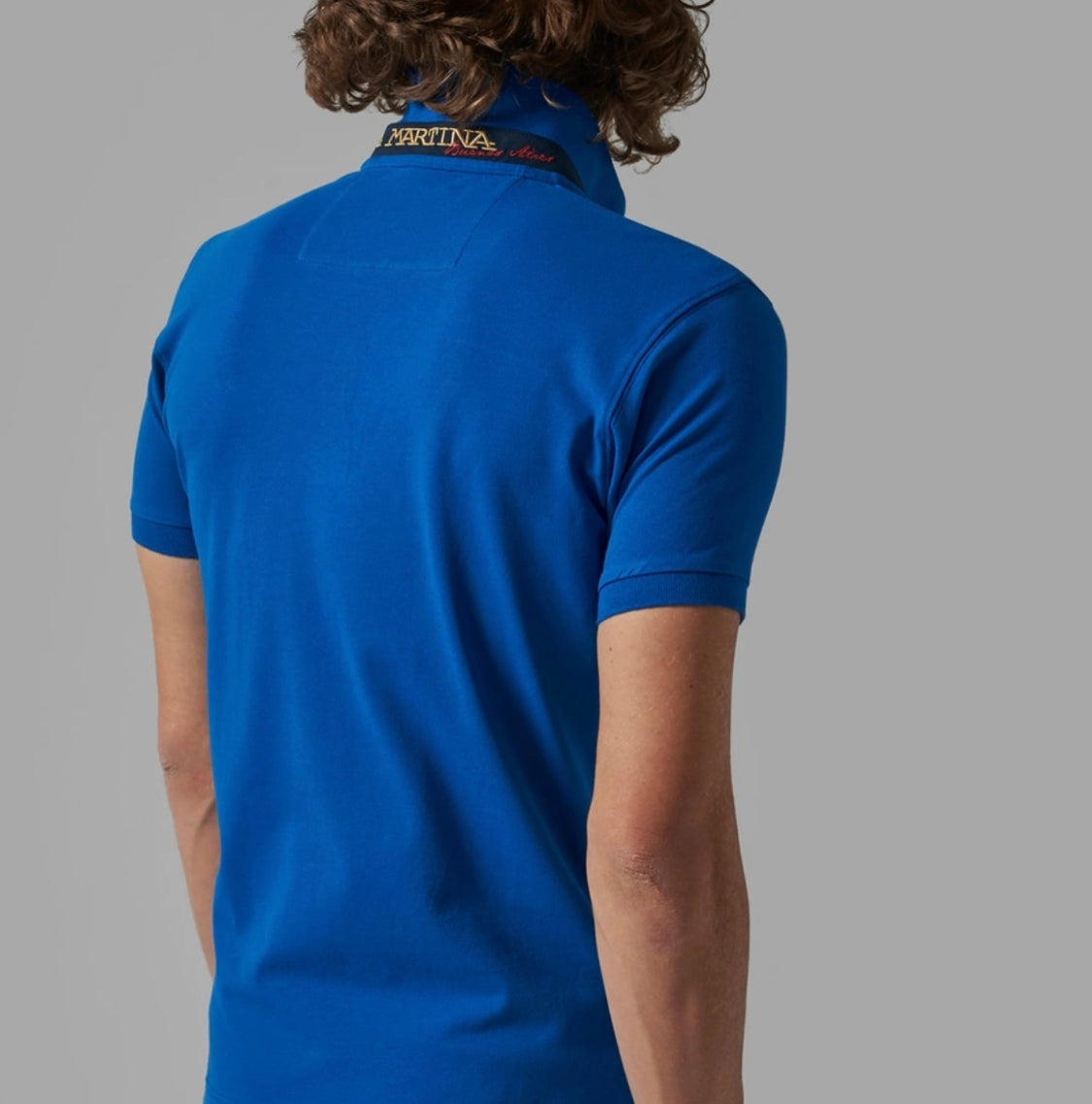 La Martina man Polo T-shirt carry over CCMP02