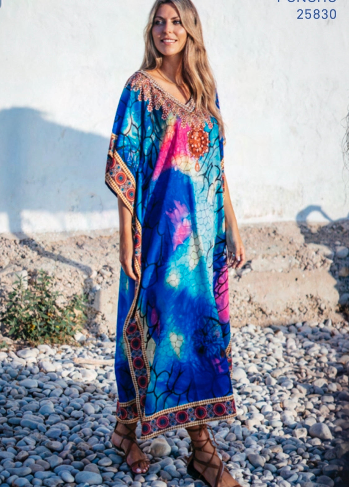 Isla Bonita Kaftan dress 25830