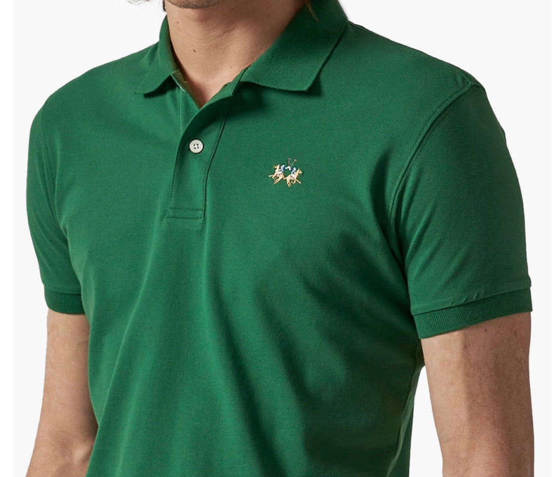 La Martina man Polo T-shirt carry over CCMP02