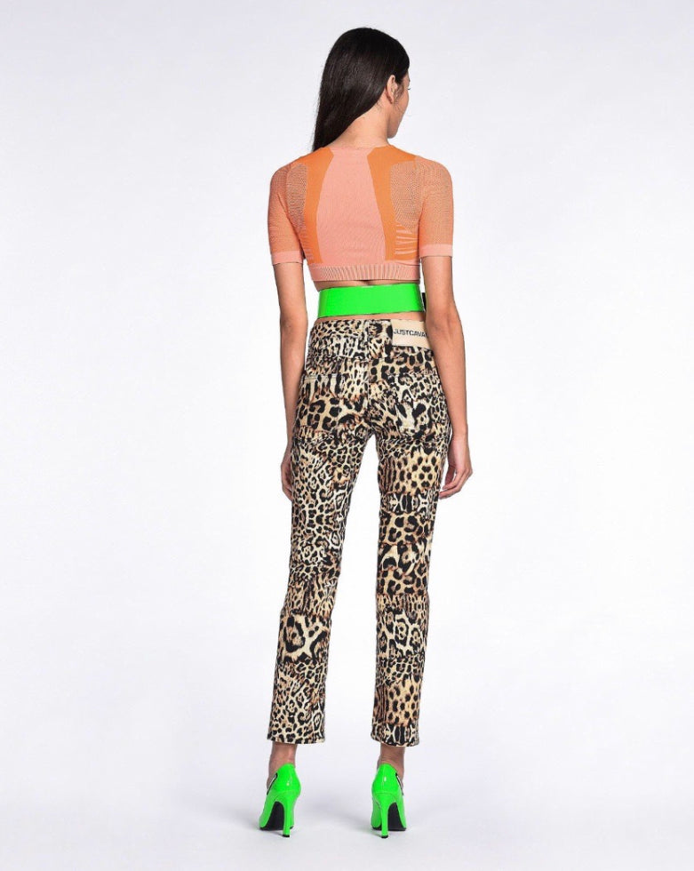 Just Cavalli Trouser Animal Print S02LA0203