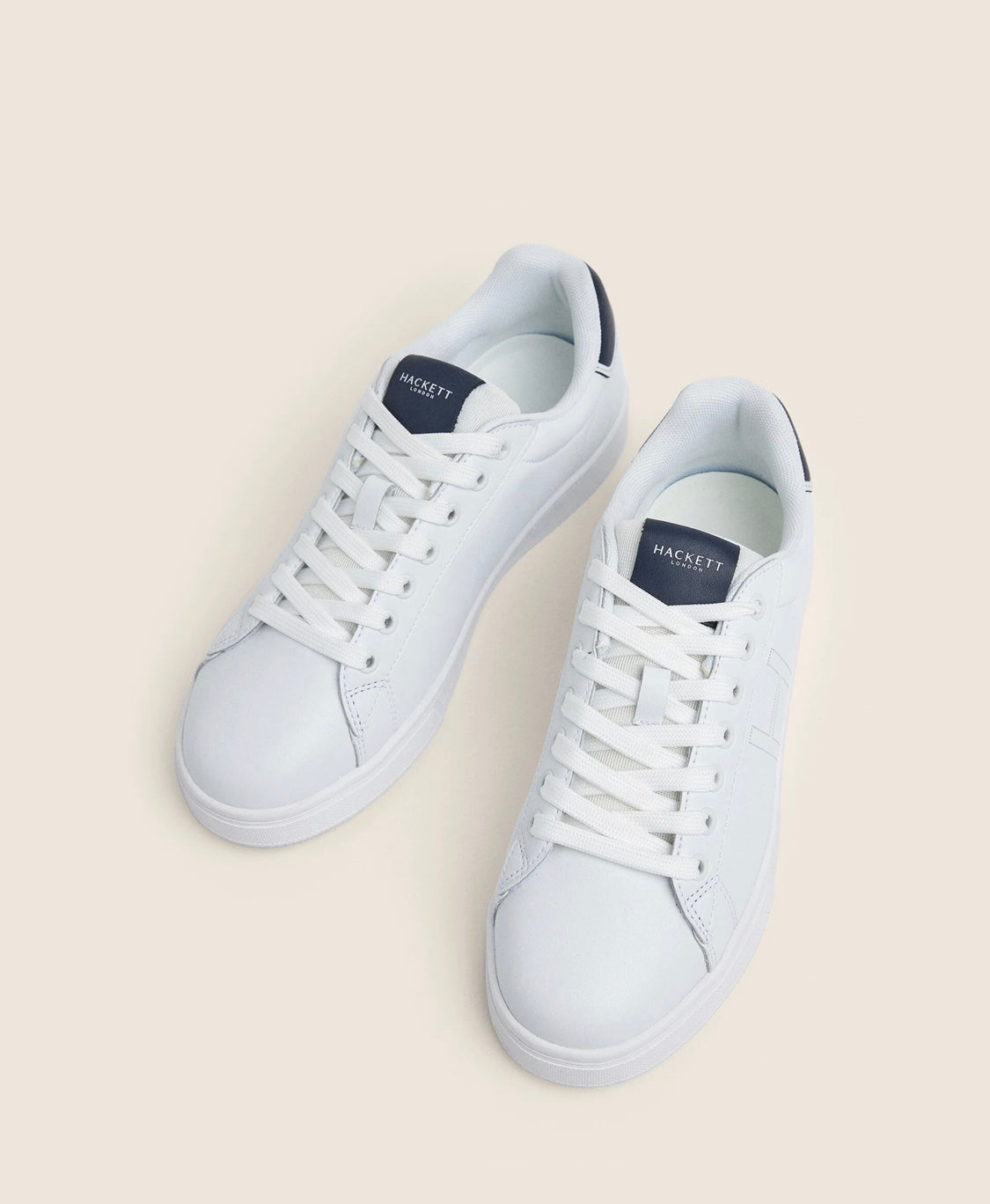 Hackett Leather Sneakers Classic White HMS21272