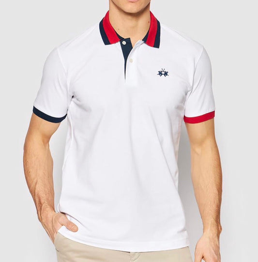 La Martina Men's Polo Dual Color TMP008